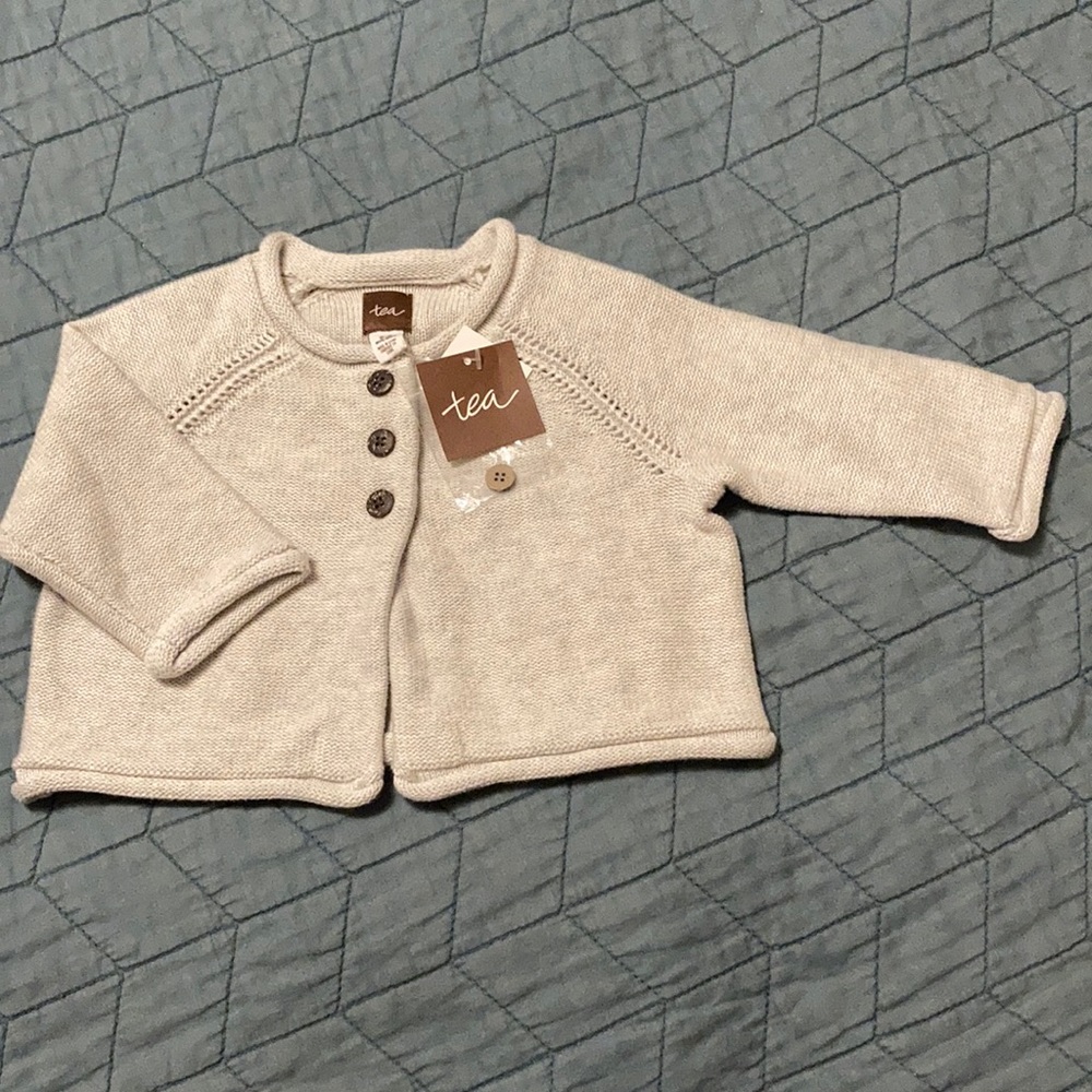 Tea collection sweater 6-9 months